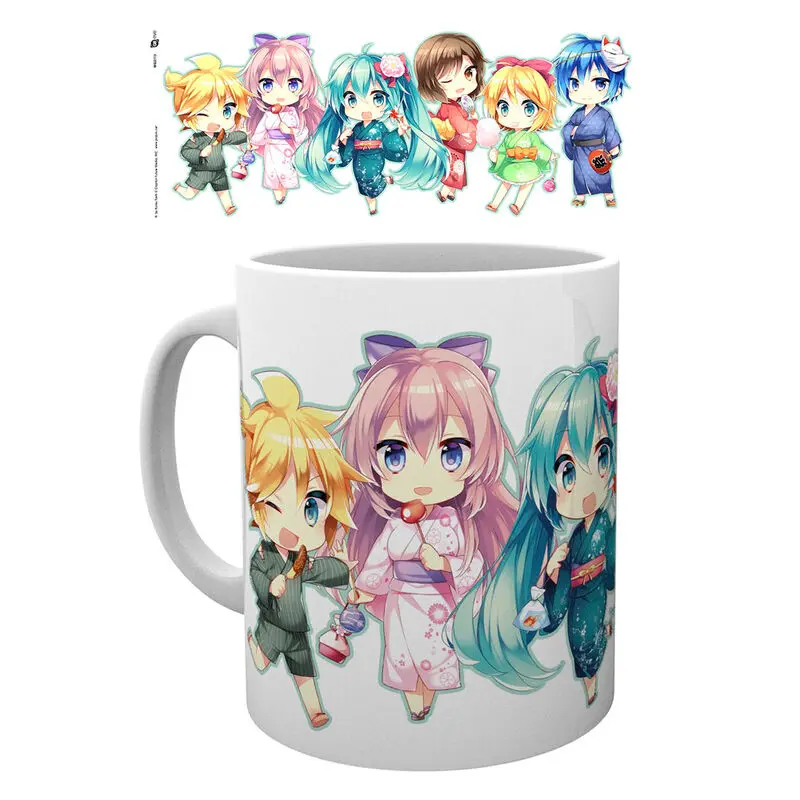 Hatsune Miku Geisha Chibi Mug product photo