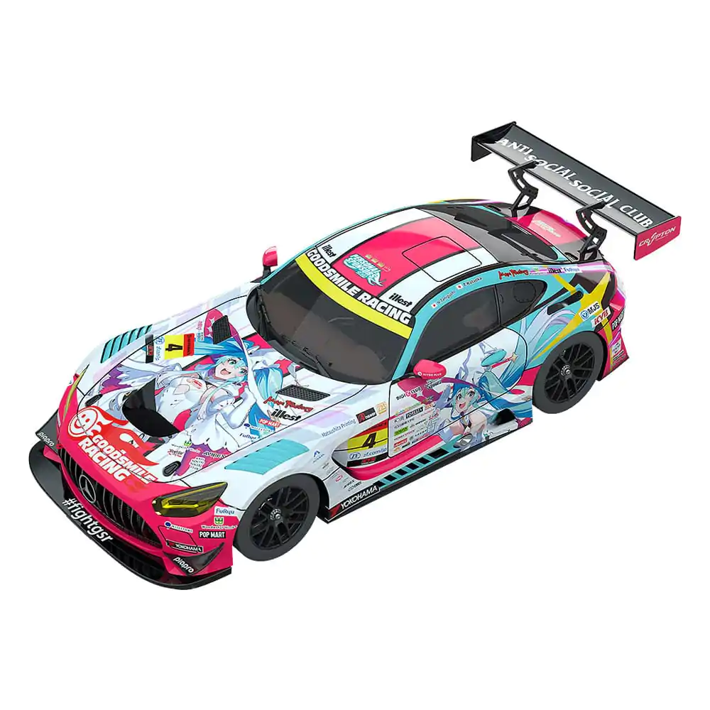 Hatsune Miku GT Project Vehicle 1/18 Hatsune Miku AMG 2024 Season Opening Ver. 26 cm termékfotó