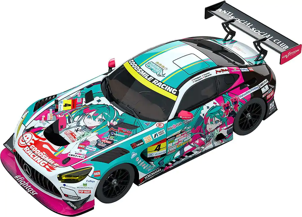 Hatsune Miku GT Project Vehicle 1/64 Hatsune Miku AMG 2025 Season Opening Ver. 7 cm product photo