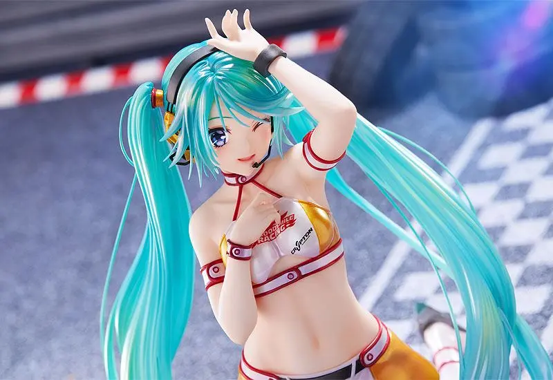 Hatsune Miku GT Project PVC Statue 1/7 Racing Miku 2010 Ver. Art by Kentaro Yabuki 18 cm product photo