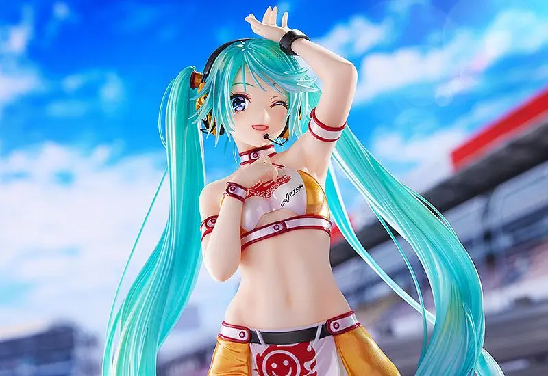 Hatsune Miku GT Project PVC Statue 1/7 Racing Miku 2010 Ver. Art by Kentaro Yabuki 18 cm product photo