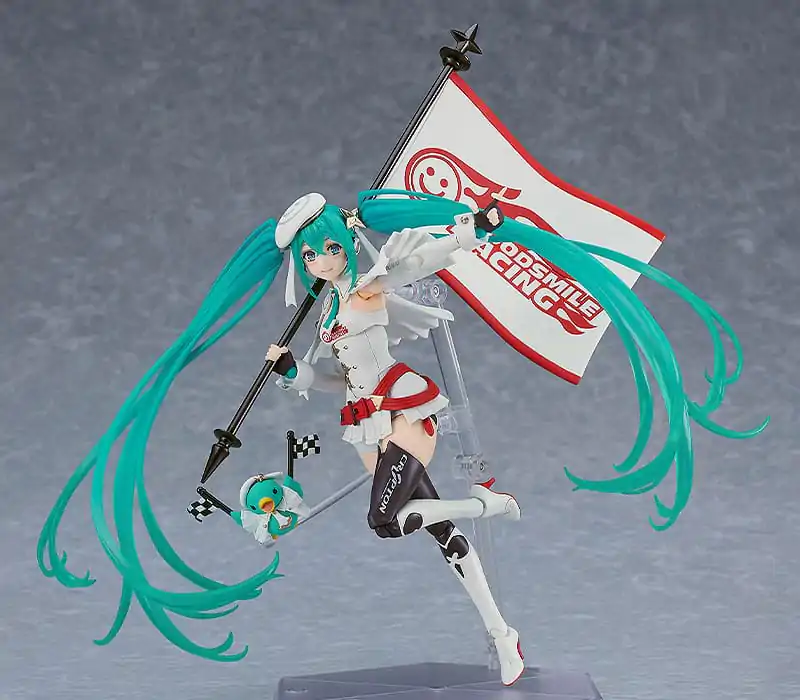 Hatsune Miku GT Project Figma Action Figure Racing Miku 2023 Ver. 15 cm product photo