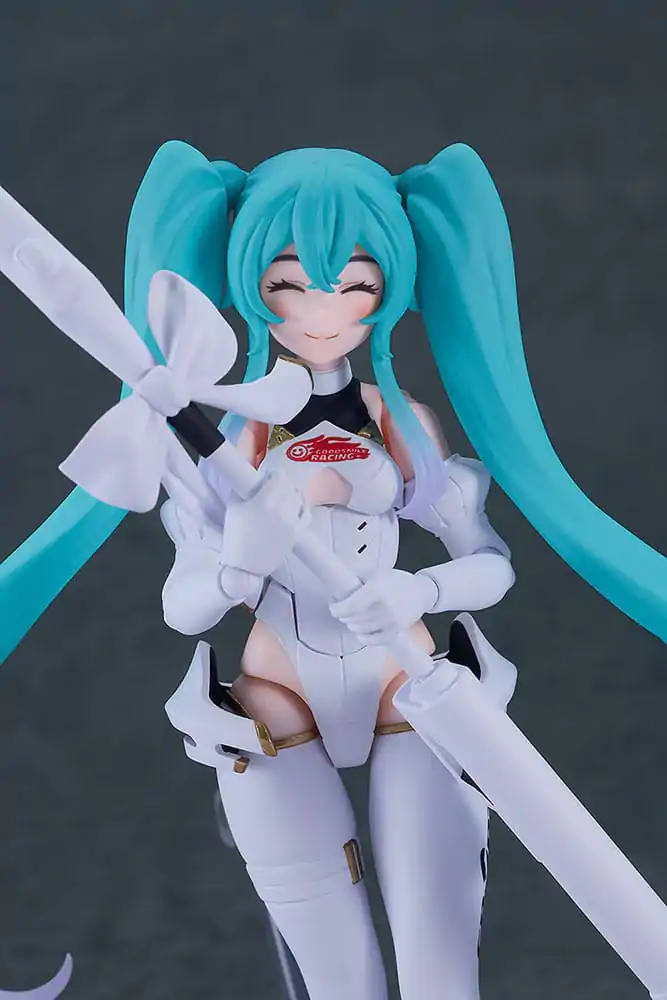 Hatsune Miku GT Project Figma Action Figure Racing Miku 2024 Ver. 16 cm product photo