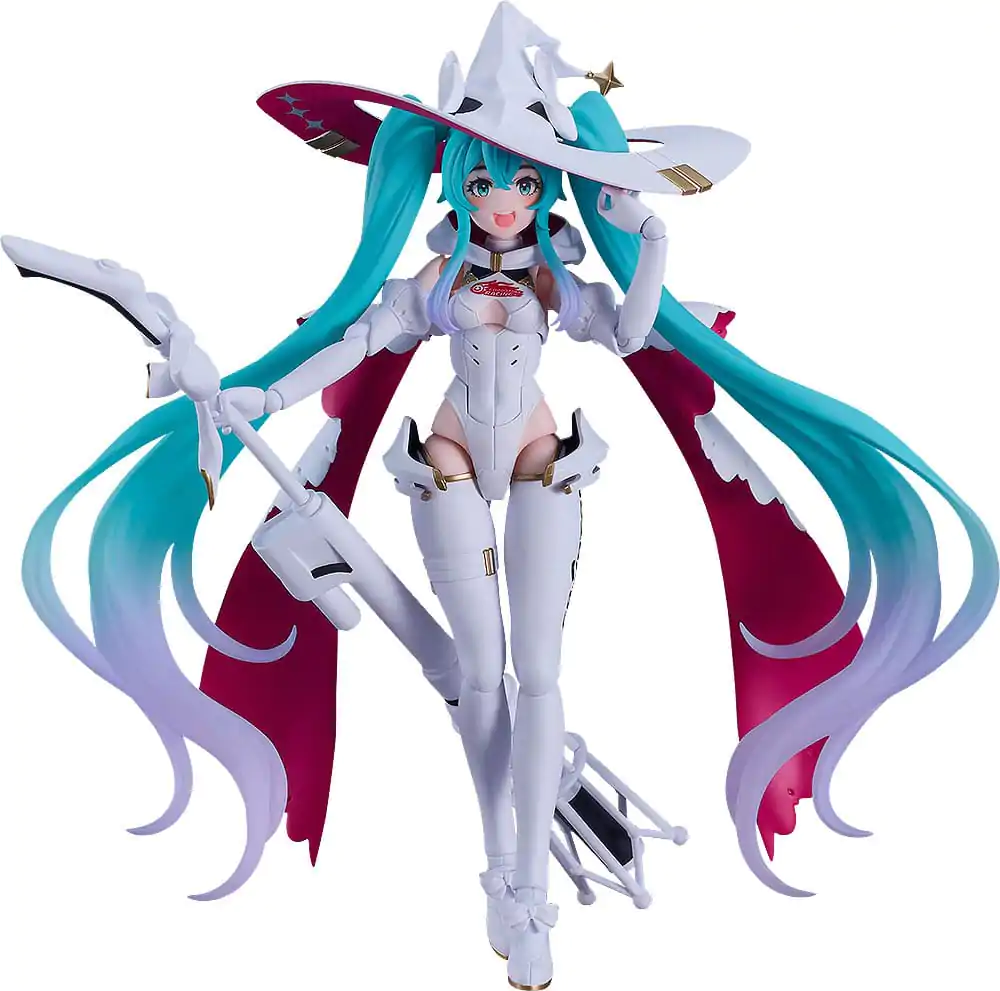 Hatsune Miku GT Project Figma Action Figure Racing Miku 2024 Ver. 16 cm product photo