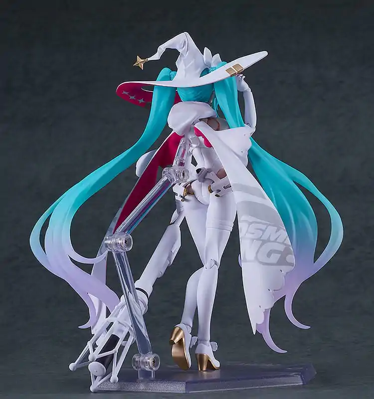 Hatsune Miku GT Project Figma Action Figure Racing Miku 2024 Ver. 16 cm product photo