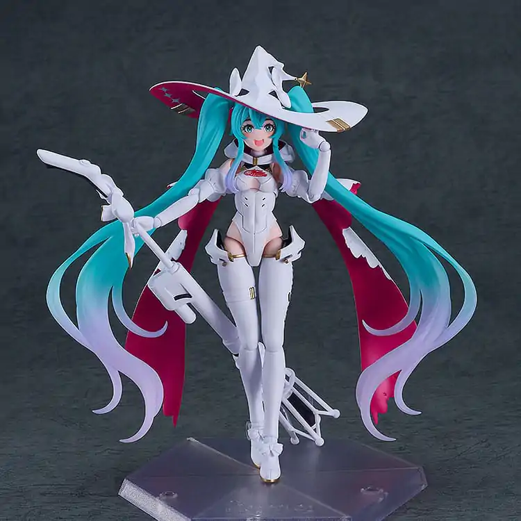 Hatsune Miku GT Project Figma Action Figure Racing Miku 2024 Ver. 16 cm product photo