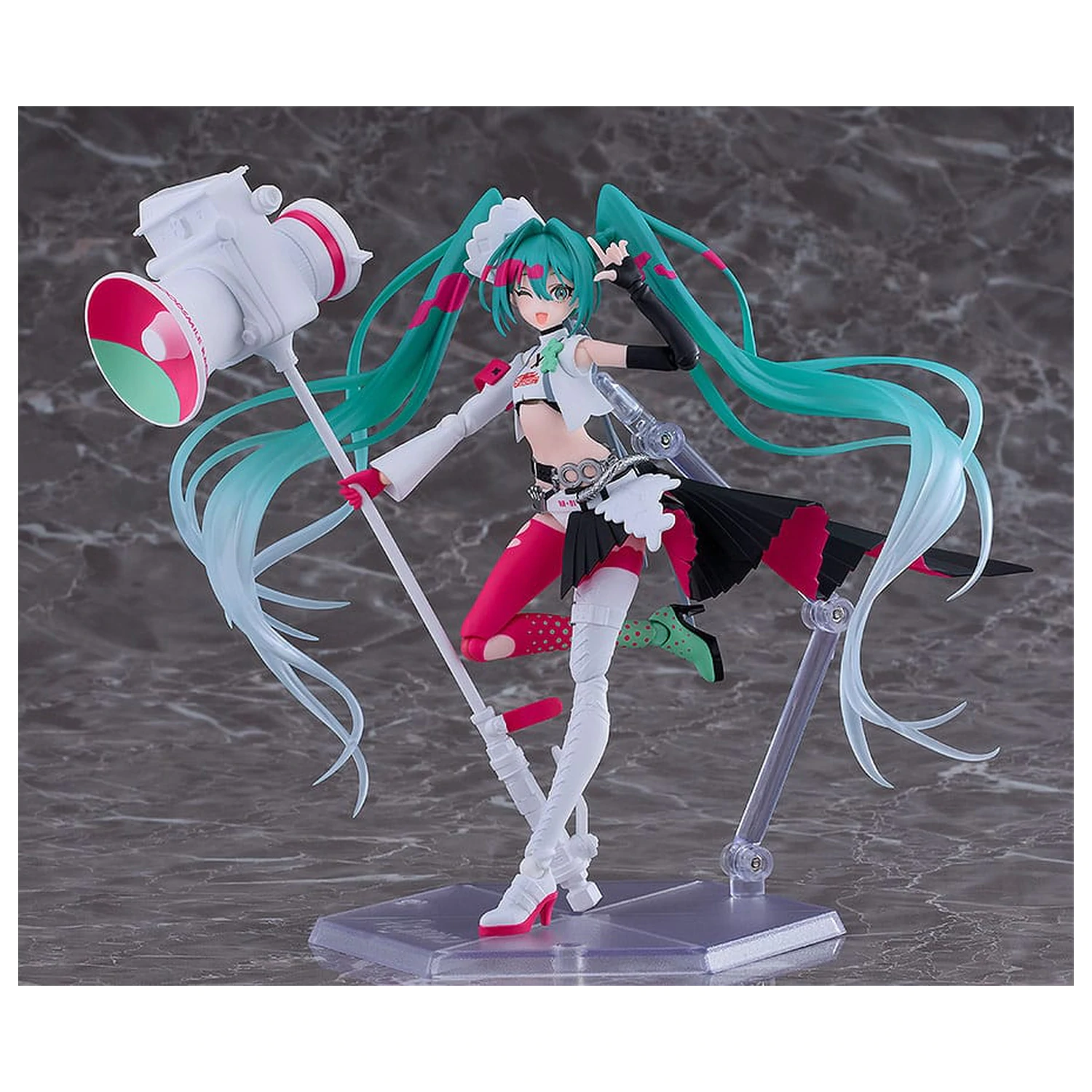 Hatsune Miku GT Project Figma Action Figure Racing Miku 2025 Ver. 16 cm product photo