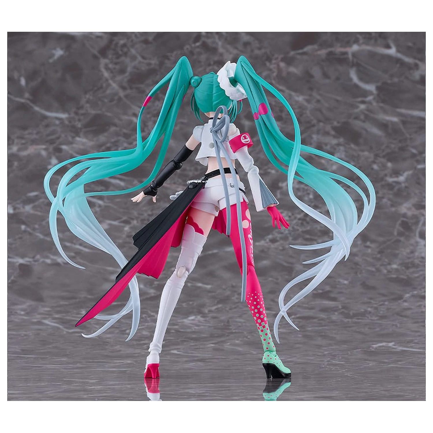 Hatsune Miku GT Project Figma Action Figure Racing Miku 2025 Ver. 16 cm product photo