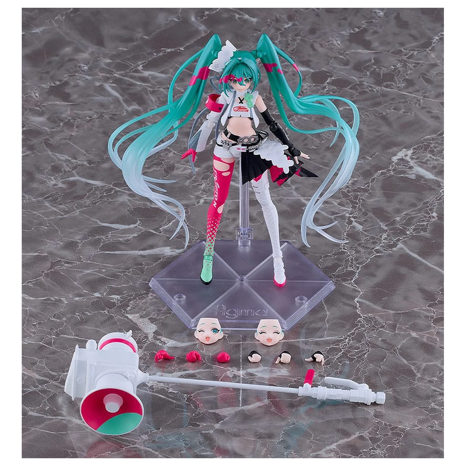 Hatsune Miku GT Project Figma Action Figure Racing Miku 2025 Ver. 16 cm product photo