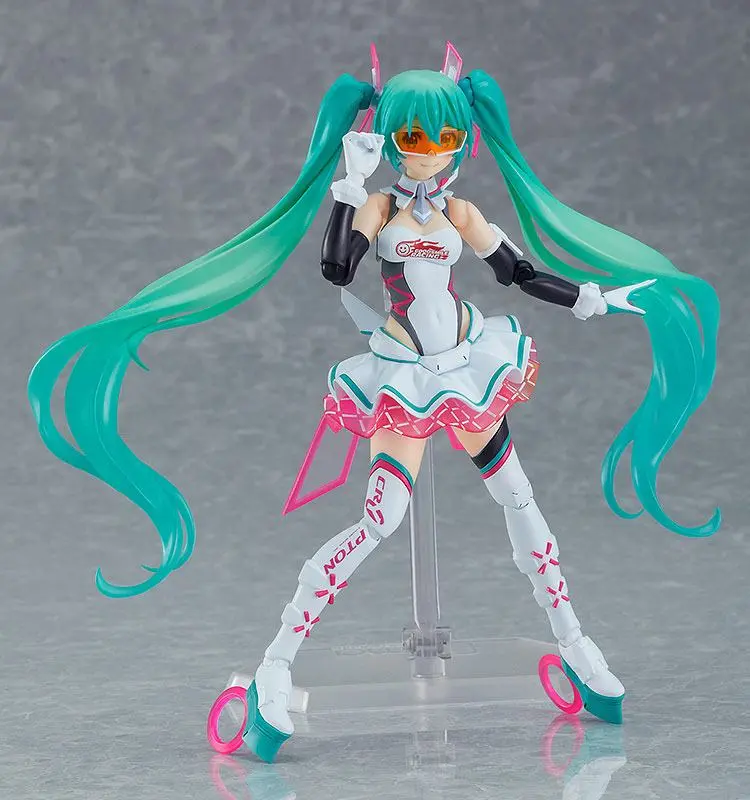 Hatsune Miku GT Project Figma Action Figure Racing Miku 2021 Ver. 14 cm product photo