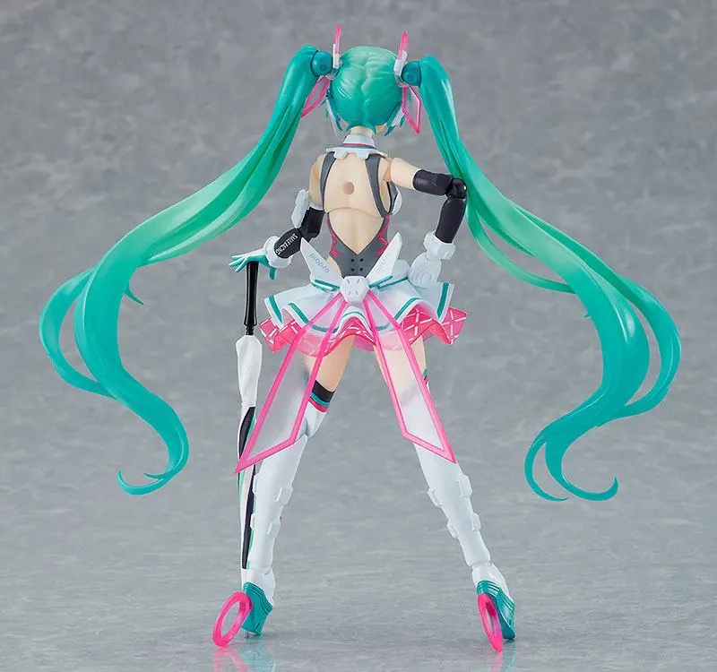 Hatsune Miku GT Project Figma Action Figure Racing Miku 2021 Ver. 14 cm product photo