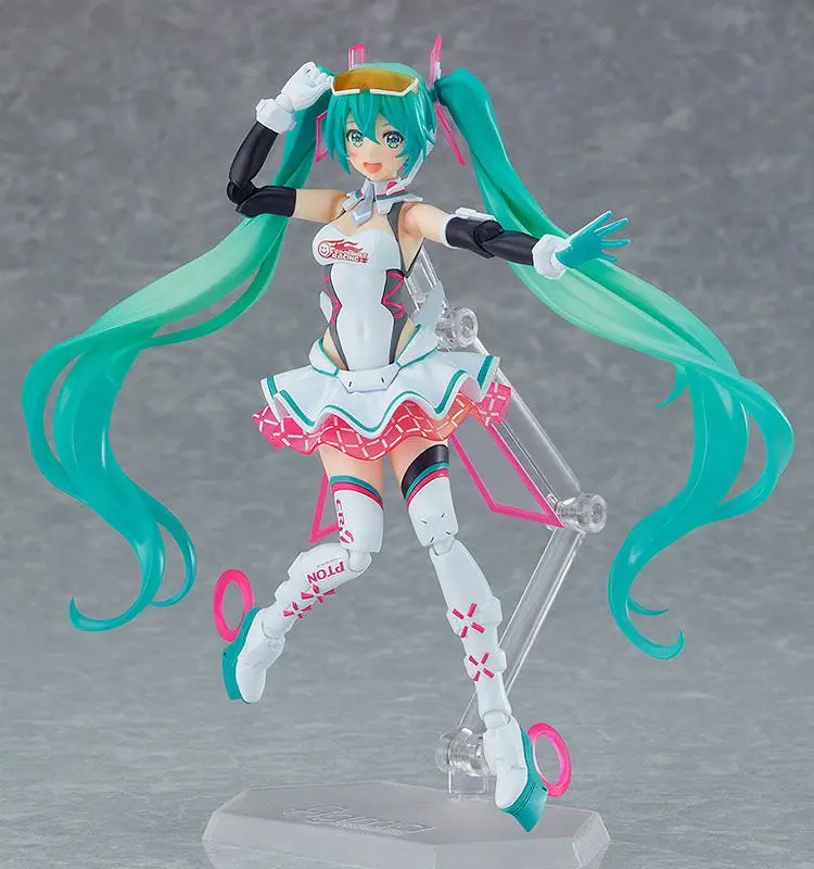 Hatsune Miku GT Project Figma Action Figure Racing Miku 2021 Ver. 14 cm product photo