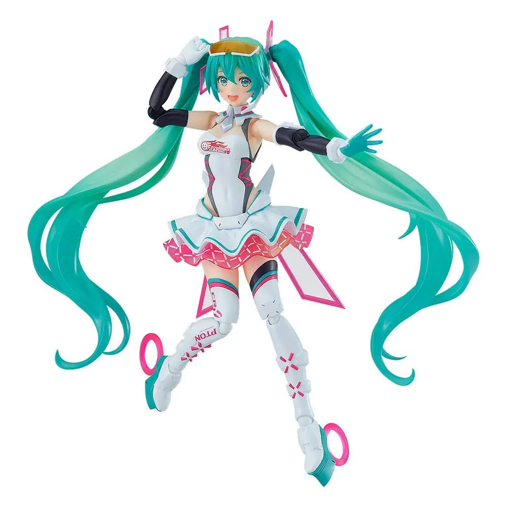 Hatsune Miku GT Project Figma Action Figure Racing Miku 2021 Ver. 14 cm product photo