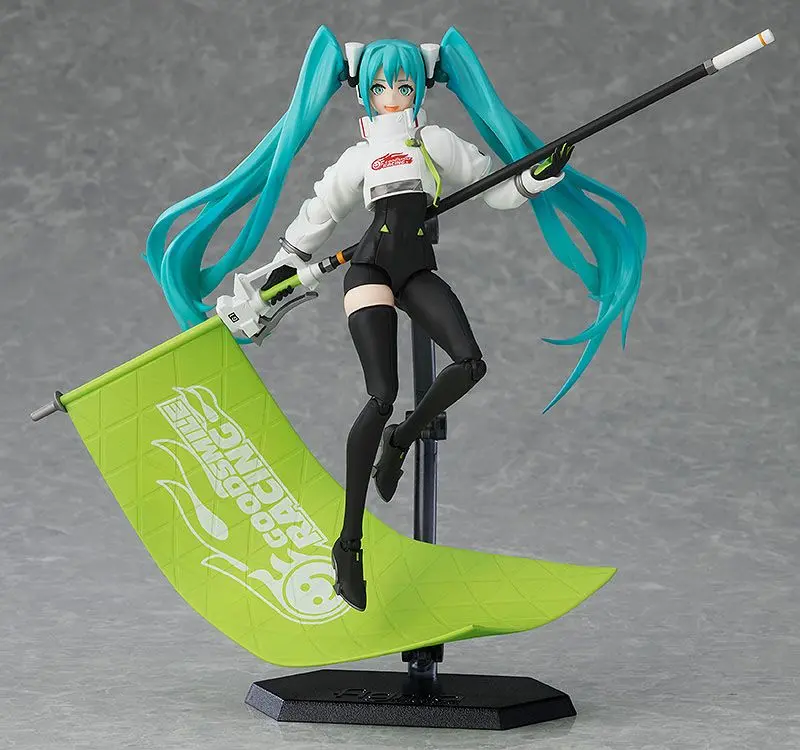 Hatsune Miku GT Project Figma Action Figure Racing Miku 2022 Ver. 13 cm product photo