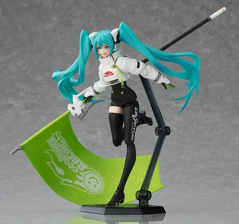 Hatsune Miku GT Project Figma Action Figure Racing Miku 2022 Ver. 13 cm product photo
