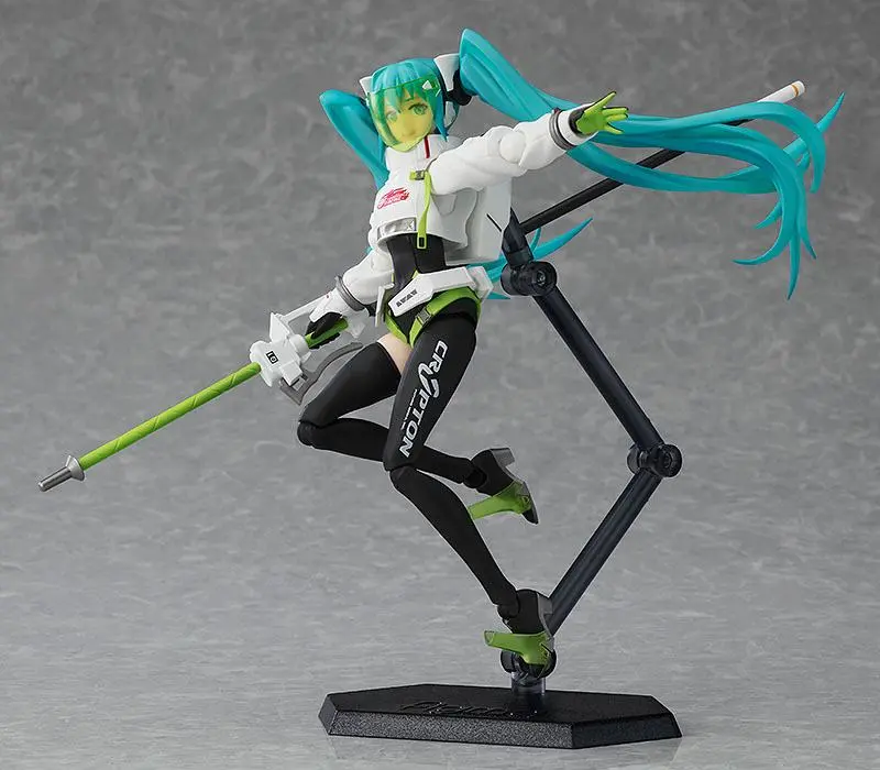 Hatsune Miku GT Project Figma Action Figure Racing Miku 2022 Ver. 13 cm product photo