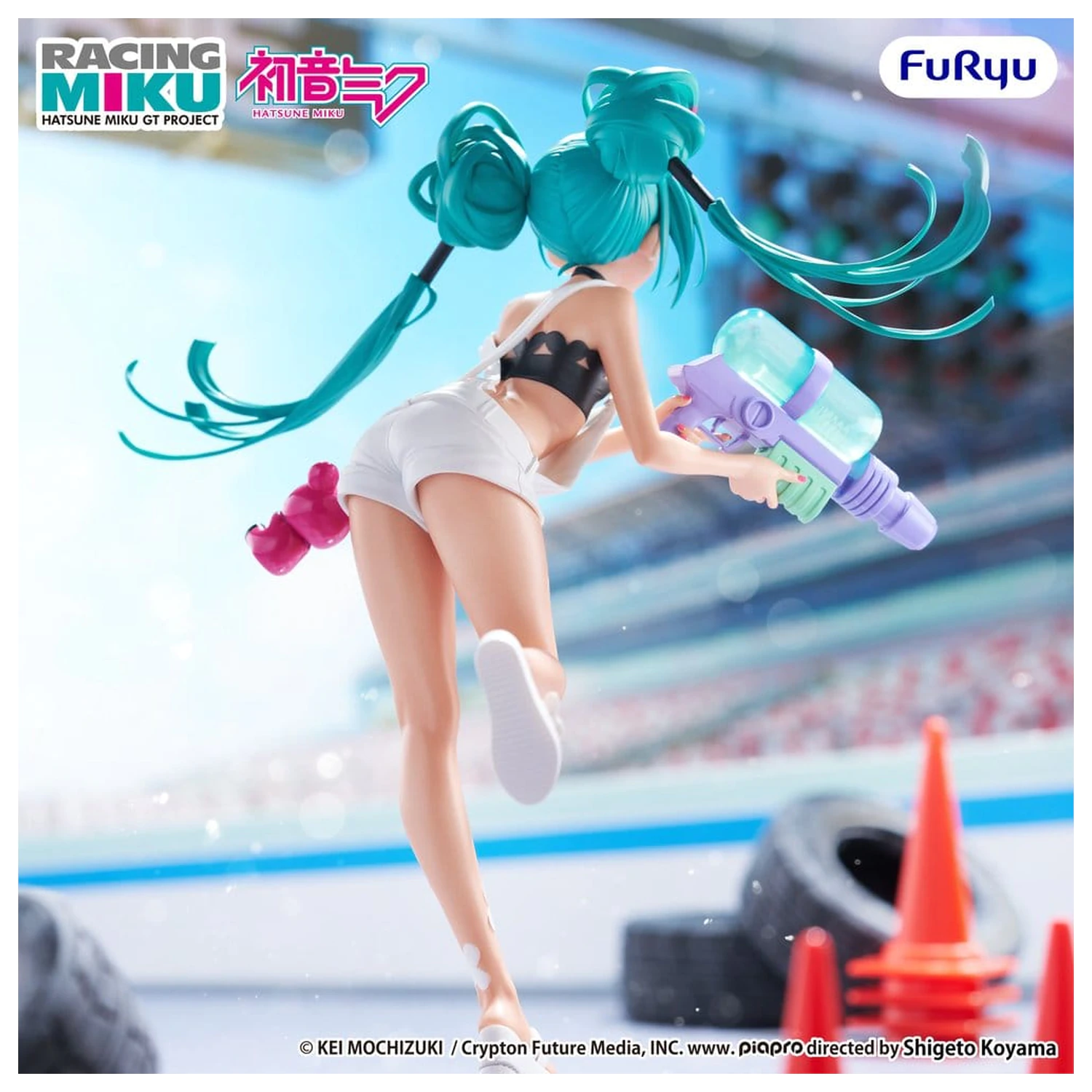Hatsune Miku GT Project Muchute PVC Figure Racing Miku 2025 Sepang Ver. 20 cm product photo