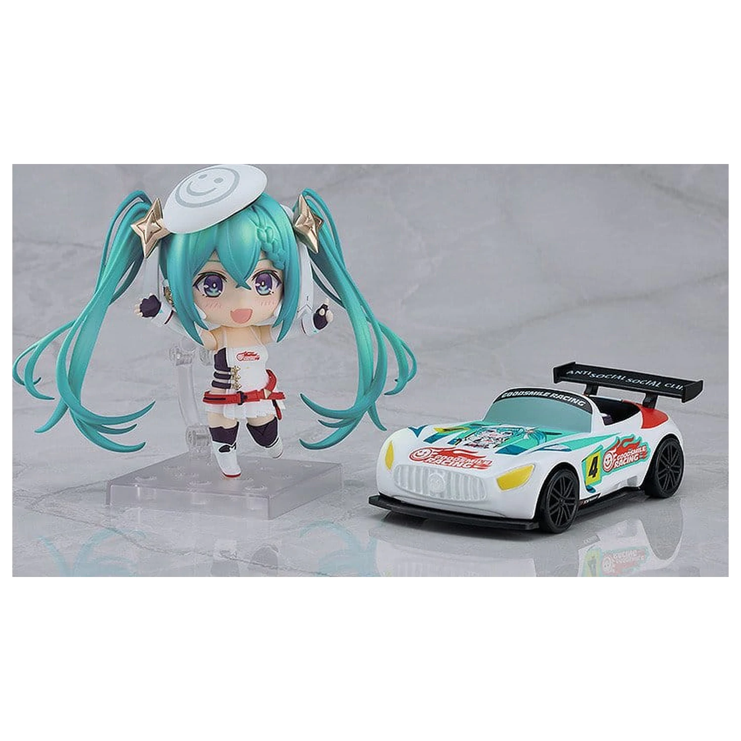 Hatsune Miku GT Project Nendoroid Action Figure Racing Miku: 2023 Ver. 10 cm product photo