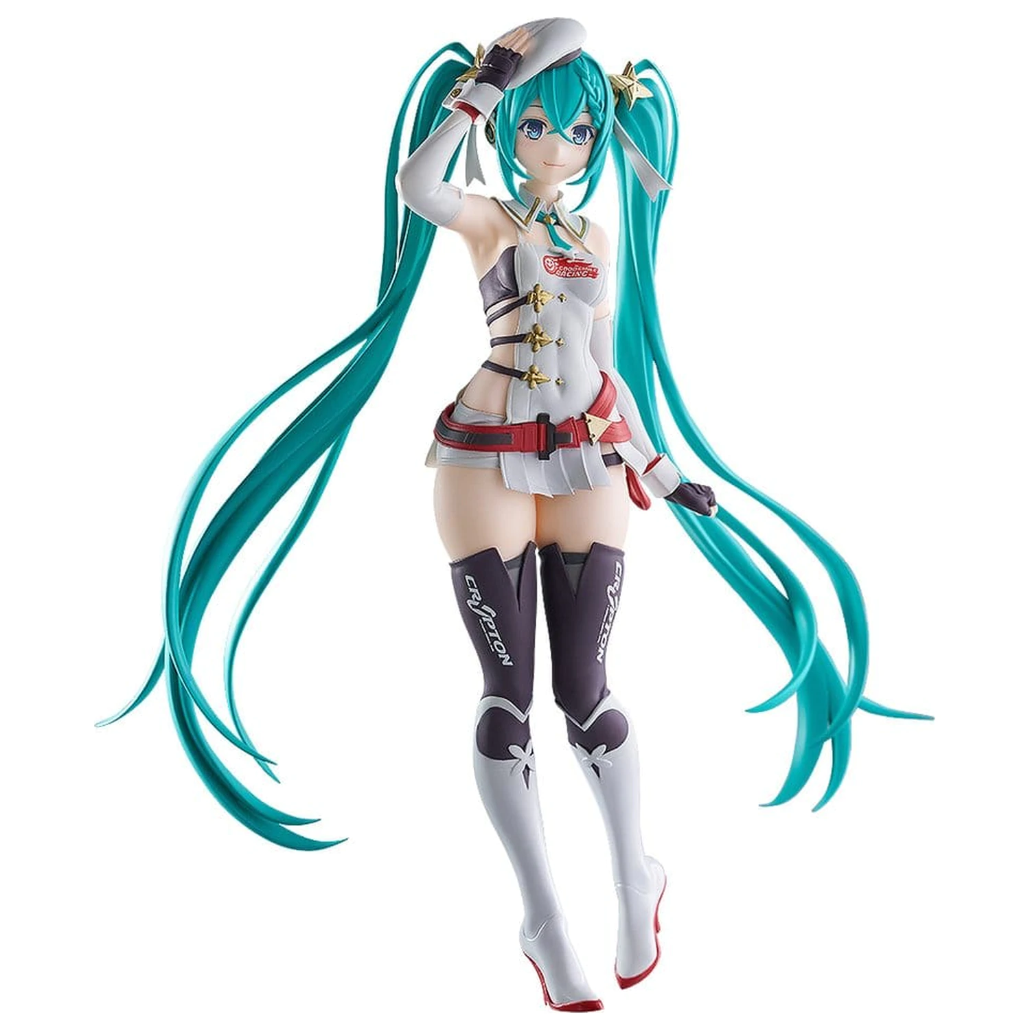 Hatsune Miku GT Project Pop Up Parade PVC Figure Racing Miku: 2023 Ver. 17 cm product photo