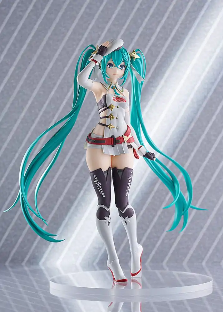 Hatsune Miku GT Project Pop Up Parade PVC Statue Racing Miku 2023 Ver. 17 cm product photo