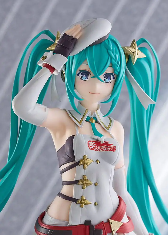 Hatsune Miku GT Project Pop Up Parade PVC Statue Racing Miku 2023 Ver. 17 cm product photo