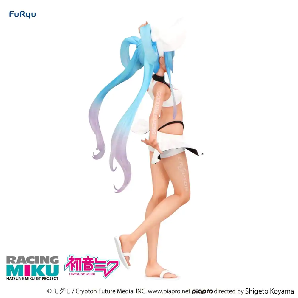 Hatsune Miku GT Project Trio-Try-iT PVC Statue Racing Miku 2024 Summer Holiday Ver. 23 cm product photo
