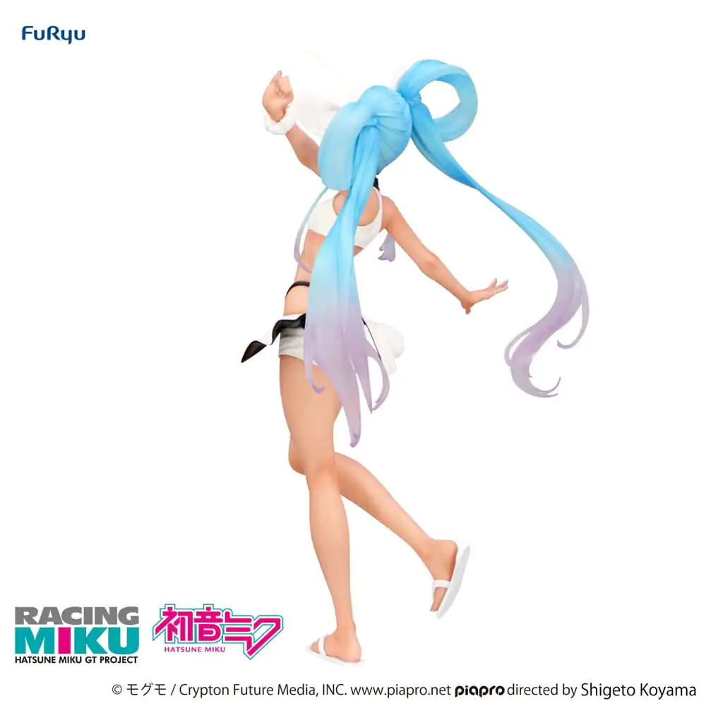 Hatsune Miku GT Project Trio-Try-iT PVC Statue Racing Miku 2024 Summer Holiday Ver. 23 cm product photo