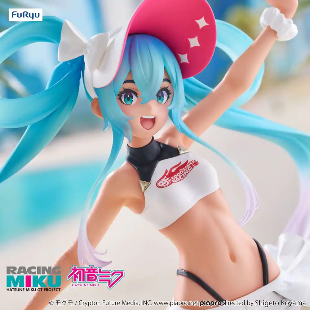 Hatsune Miku GT Project Trio-Try-iT PVC Statue Racing Miku 2024 Summer Holiday Ver. 23 cm product photo