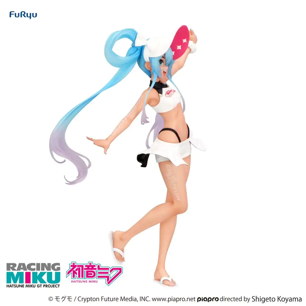 Hatsune Miku GT Project Trio-Try-iT PVC Statue Racing Miku 2024 Summer Holiday Ver. 23 cm product photo