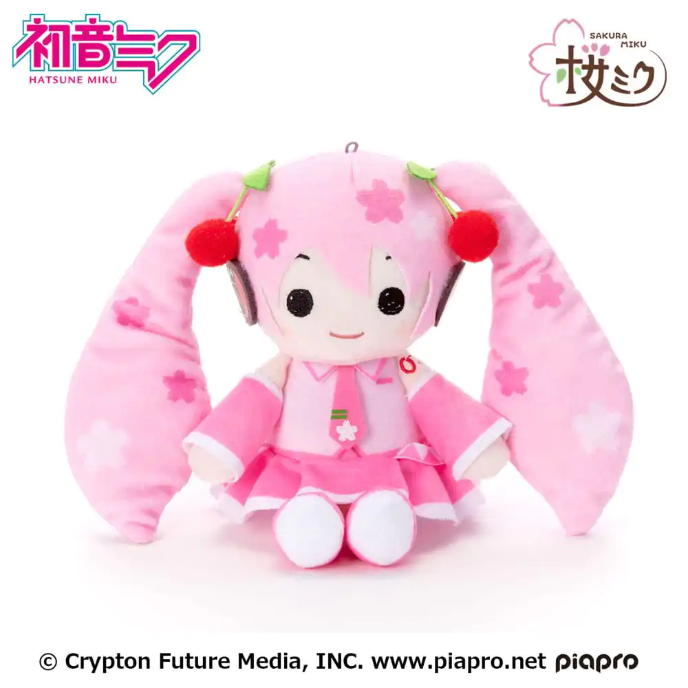 Hatsune Miku Hangingood Plush Figure Sakura Miku 20 cm product photo