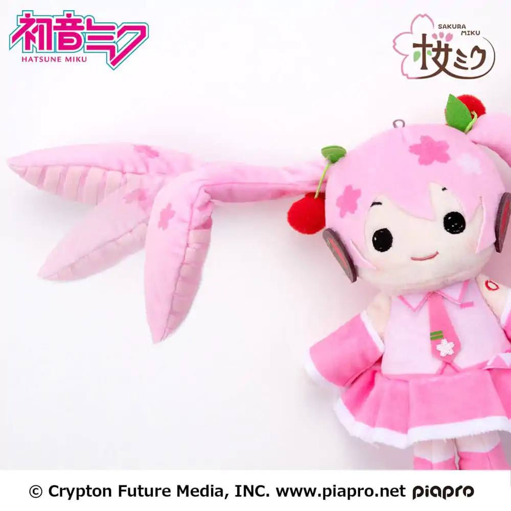 Hatsune Miku Hangingood Plush Figure Sakura Miku 20 cm product photo