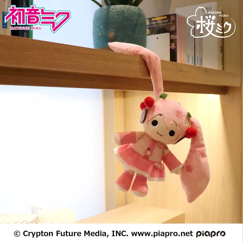 Hatsune Miku Hangingood Plush Figure Sakura Miku 20 cm product photo