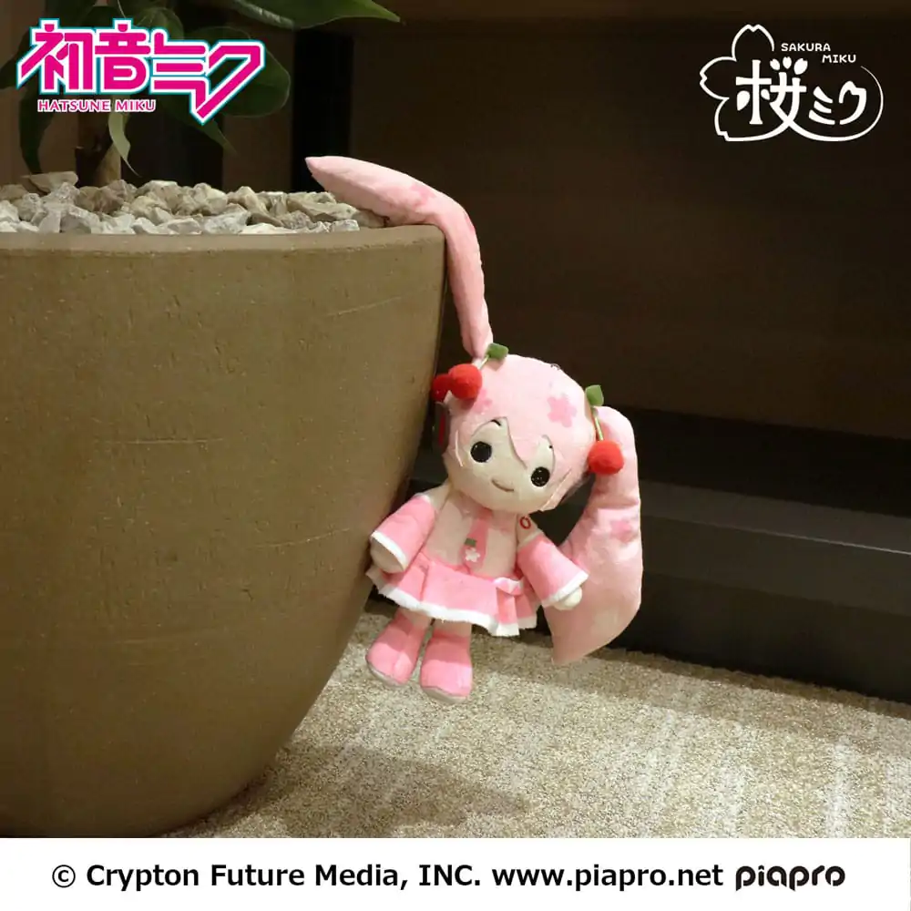 Hatsune Miku Hangingood Plush Figure Sakura Miku 20 cm product photo