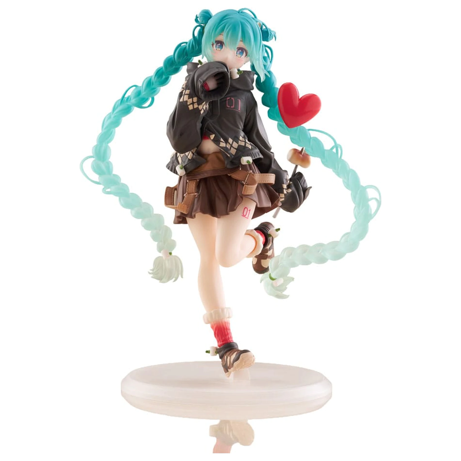 Hatsune Miku PVC Statue Hatsune Fashion Outdoor Spring Ver. 18 cm          product photo