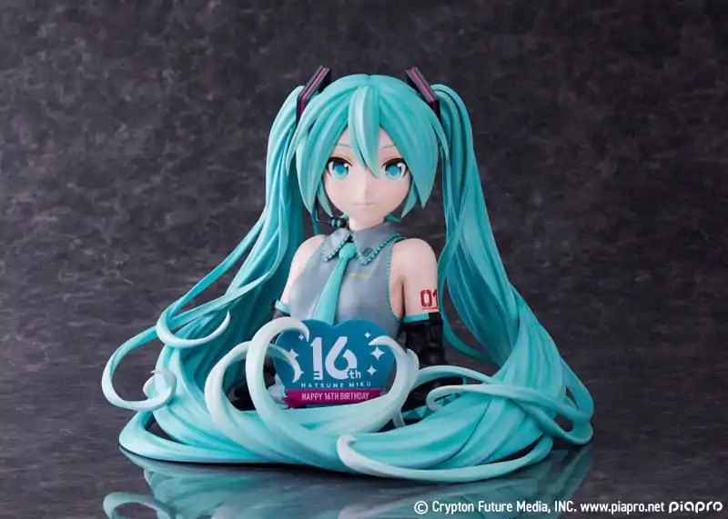 Hatsune Miku Bust Hatsune Miku 16th Anniversary 25 cm product photo