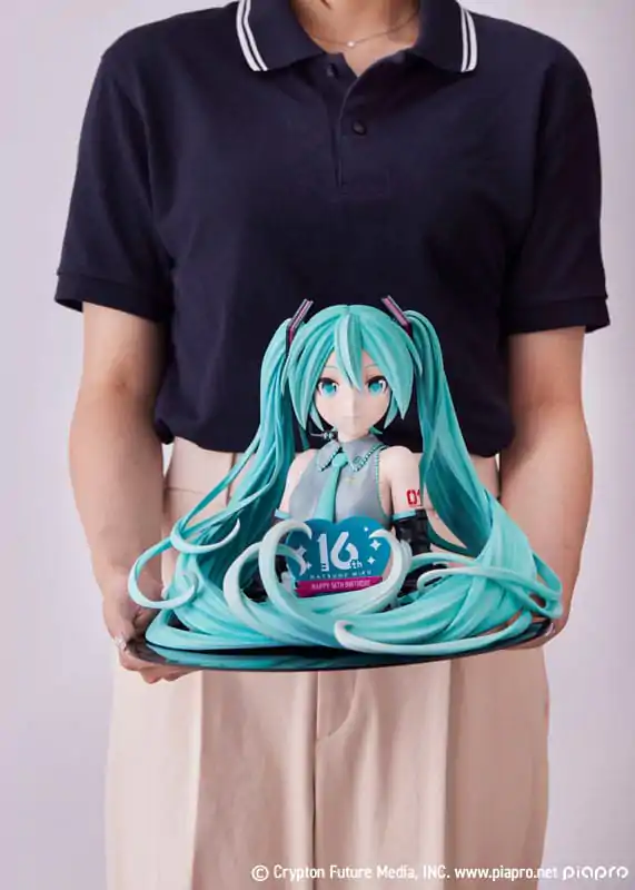 Hatsune Miku Bust Hatsune Miku 16th Anniversary 25 cm product photo