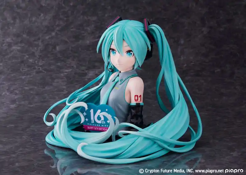 Hatsune Miku Bust Hatsune Miku 16th Anniversary 25 cm product photo