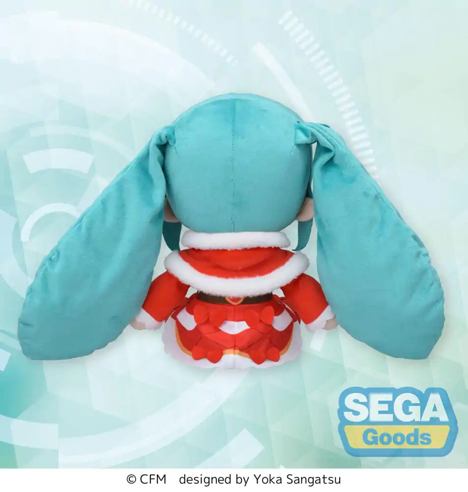 Hatsune Miku Plush Figure Hatsune Miku Christmas 2024 L 27 cm termékfotó