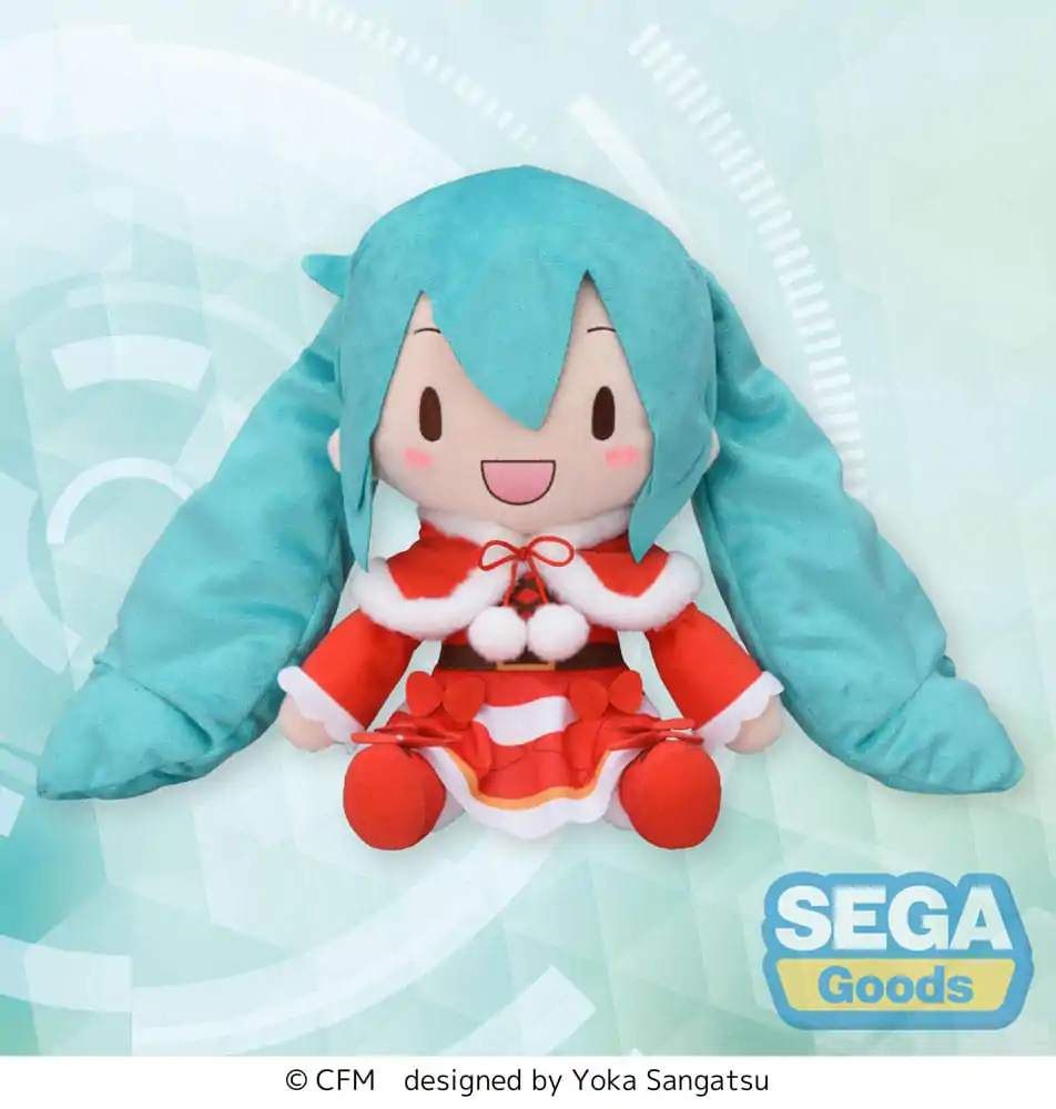 Hatsune Miku Plush Figure Hatsune Miku Christmas 2024 L 27 cm termékfotó