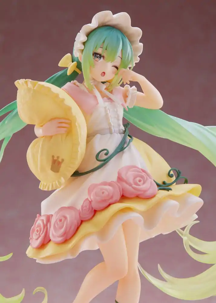 Hatsune Miku PVC Statue Hatsune Miku Wonderland Sleeping Beauty Reissue 18 cm product photo