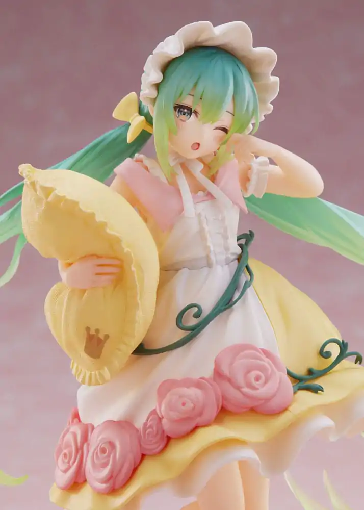 Hatsune Miku PVC Statue Hatsune Miku Wonderland Sleeping Beauty Reissue 18 cm product photo
