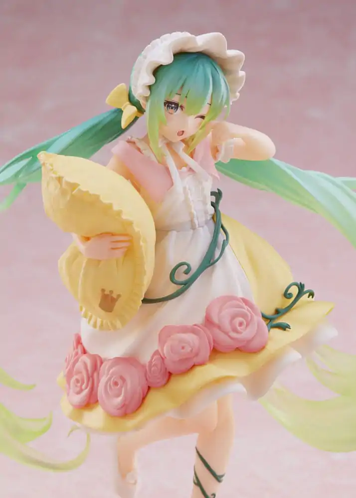 Hatsune Miku PVC Statue Hatsune Miku Wonderland Sleeping Beauty Reissue 18 cm product photo