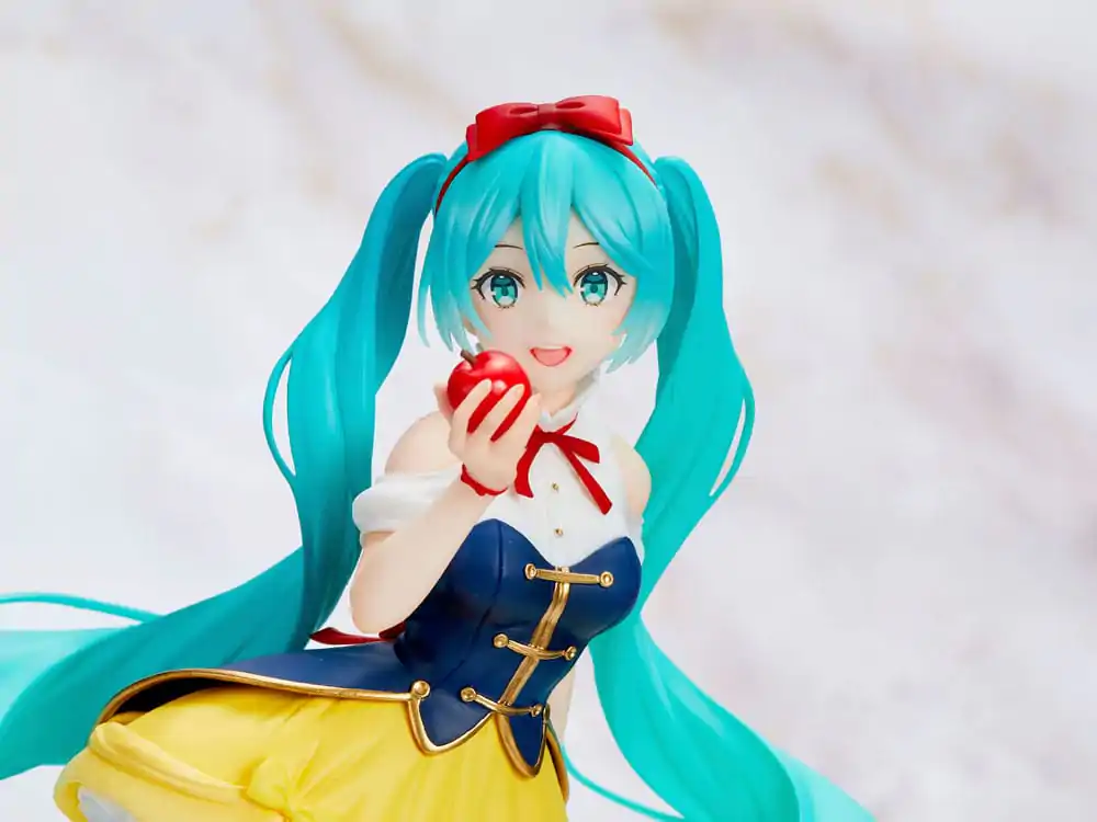 Hatsune Miku PVC Statue Hatsune Miku Wonderland Snow White 18 cm product photo