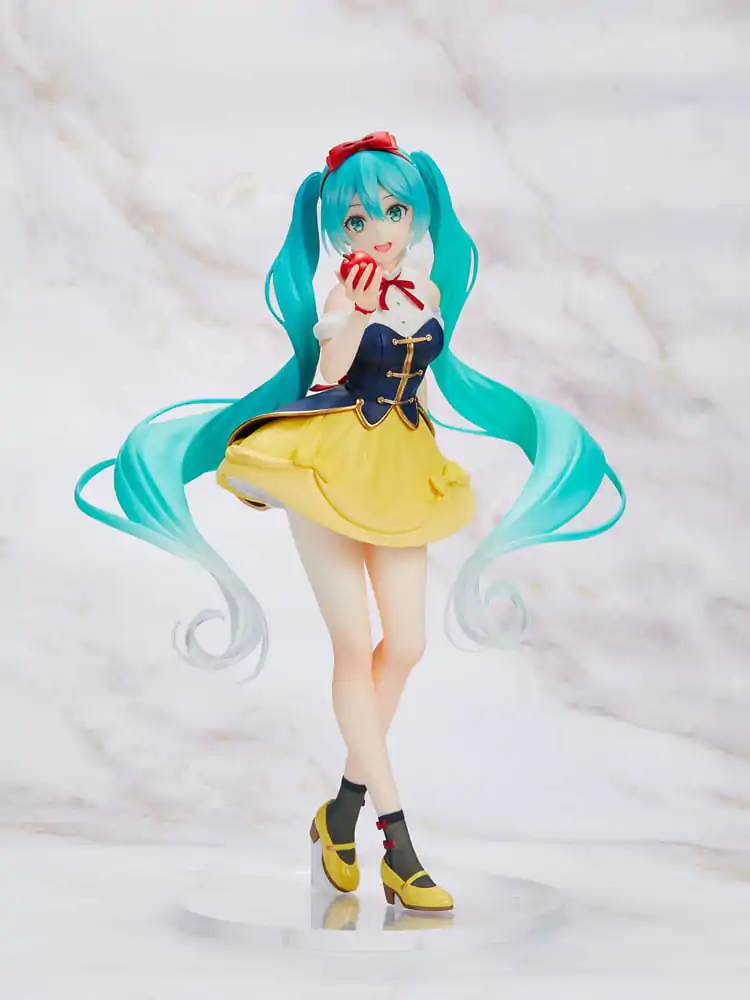 Hatsune Miku PVC Statue Hatsune Miku Wonderland Snow White 18 cm product photo