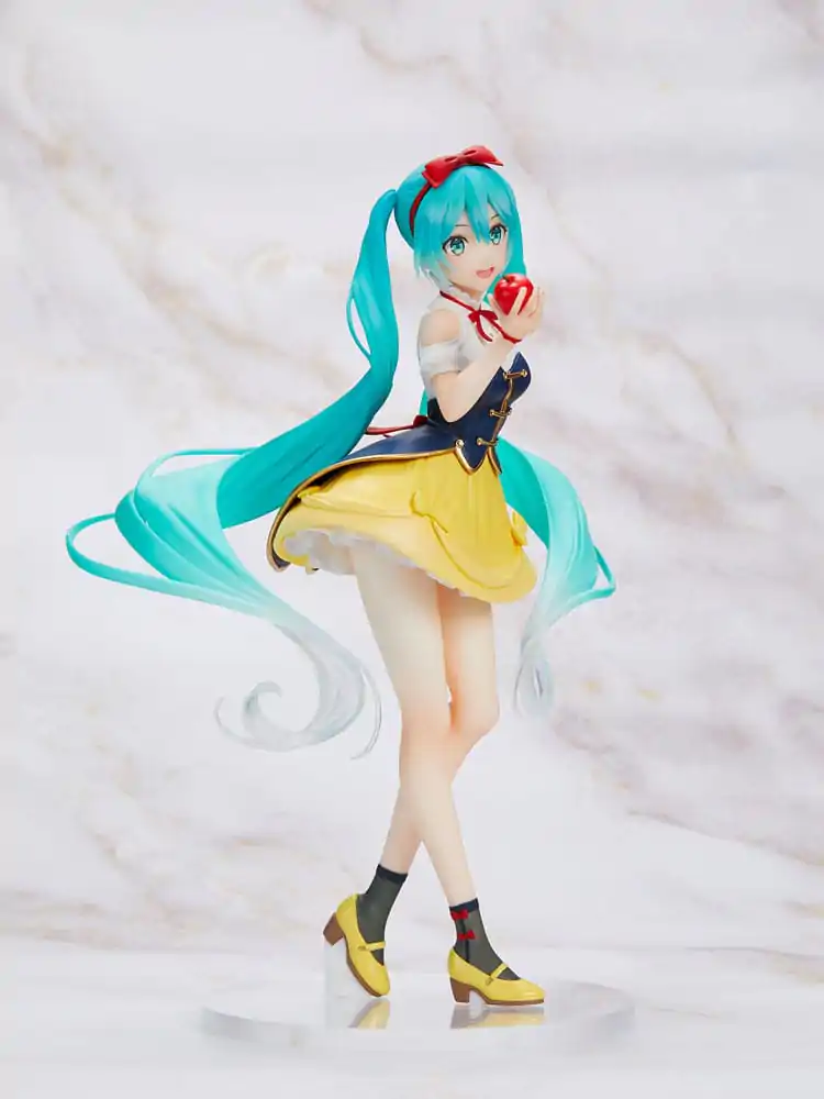 Hatsune Miku PVC Statue Hatsune Miku Wonderland Snow White 18 cm product photo