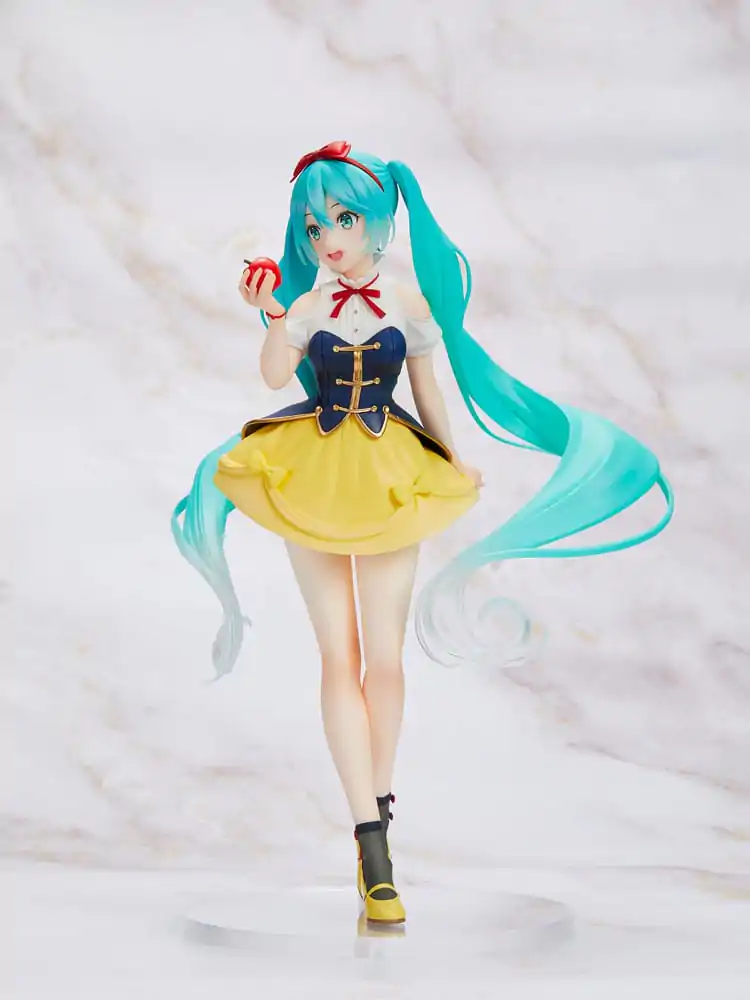 Hatsune Miku PVC Statue Hatsune Miku Wonderland Snow White 18 cm product photo