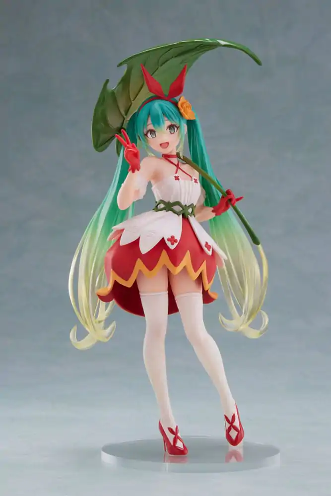 Hatsune Miku PVC Statue Hatsune Miku Wonderland Figure Thumbelina 18 cm product photo