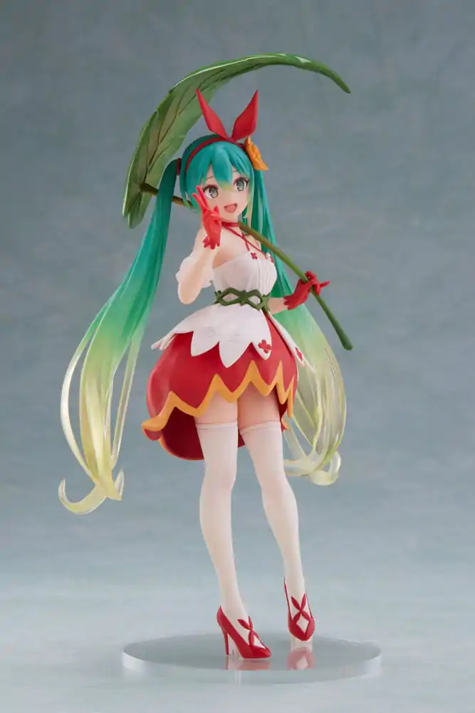 Hatsune Miku PVC Statue Hatsune Miku Wonderland Figure Thumbelina 18 cm product photo
