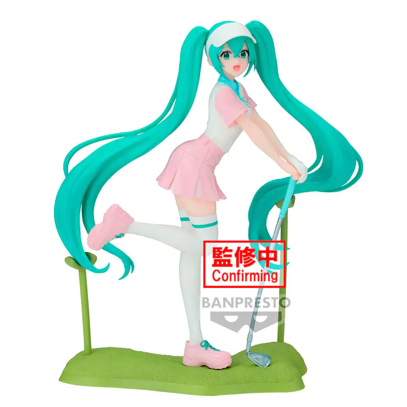 Hatsune Miku Holiday Memories Golf figure 20cm termékfotó