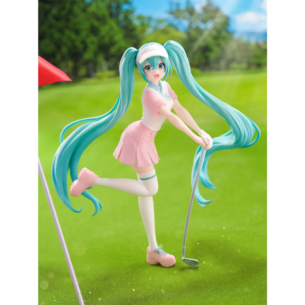 Hatsune Miku Holiday Memories Golf figure 20cm termékfotó